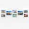 Wexel Art Gallery Wall Single Panel Acrylic Floating Frames & Magnets Set of 8